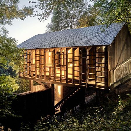 Hutstuf The Beaver & Private Outdoor Spa La-Roche-en-Ardenne Eksteriør bilde