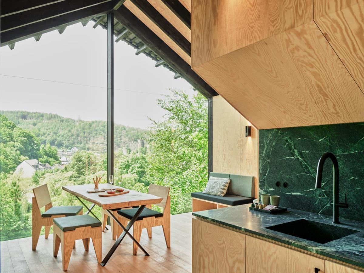 Hutstuf The Beaver & Private Outdoor Spa La-Roche-en-Ardenne Eksteriør bilde