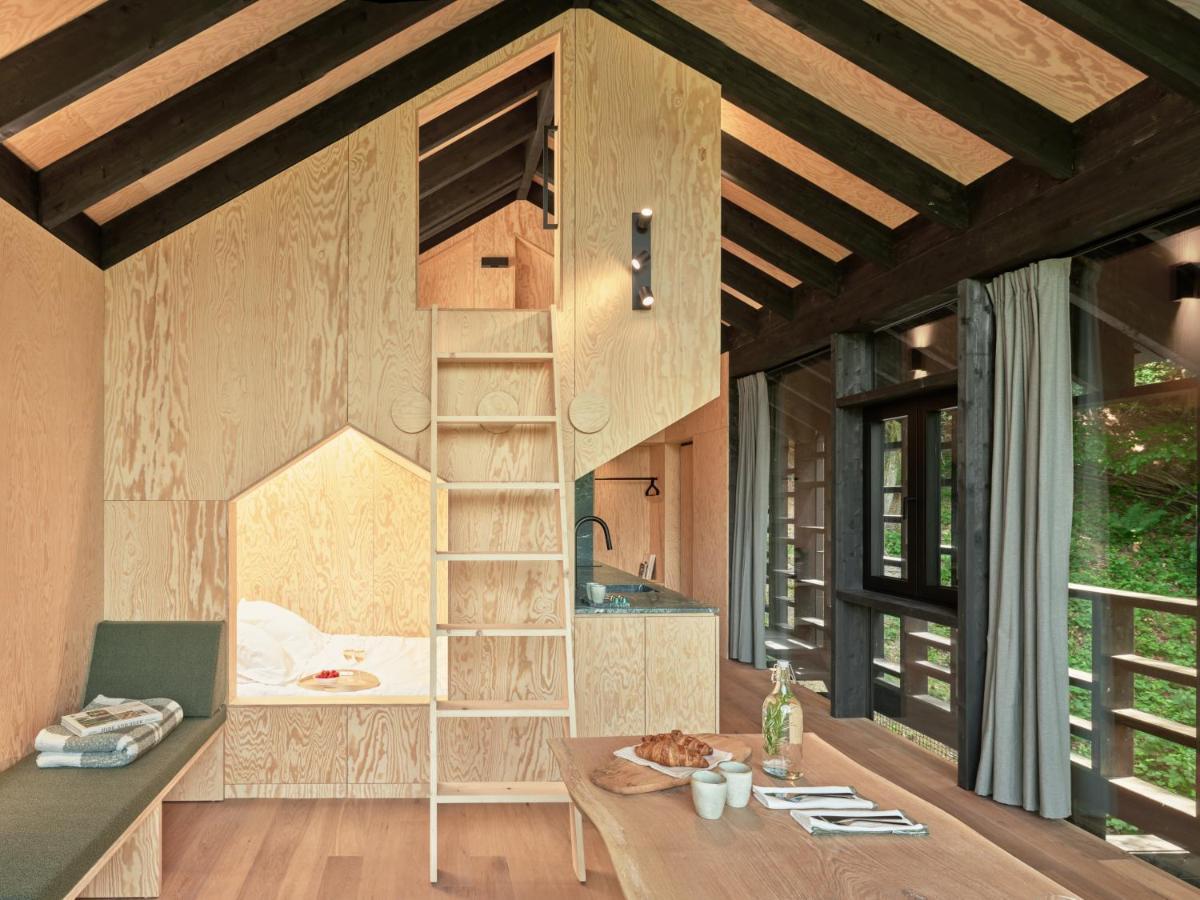 Hutstuf The Beaver & Private Outdoor Spa La-Roche-en-Ardenne Eksteriør bilde