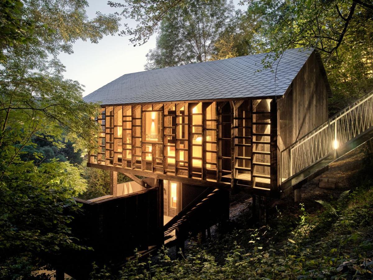 Hutstuf The Beaver & Private Outdoor Spa La-Roche-en-Ardenne Eksteriør bilde