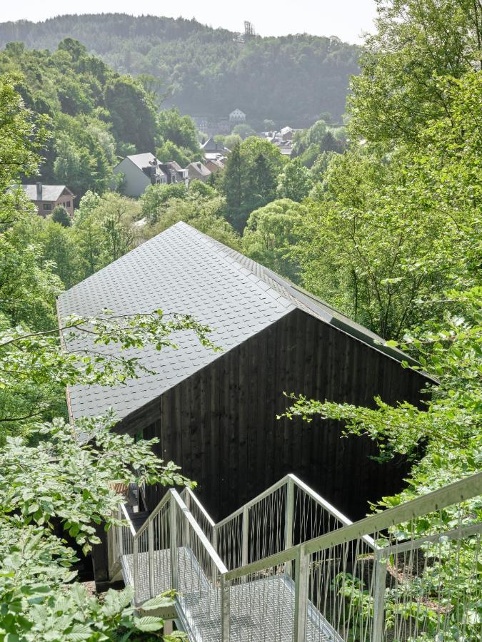Hutstuf The Beaver & Private Outdoor Spa La-Roche-en-Ardenne Eksteriør bilde