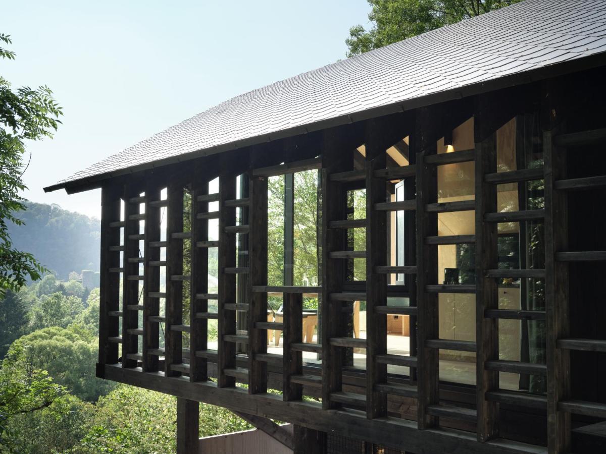 Hutstuf The Beaver & Private Outdoor Spa La-Roche-en-Ardenne Eksteriør bilde