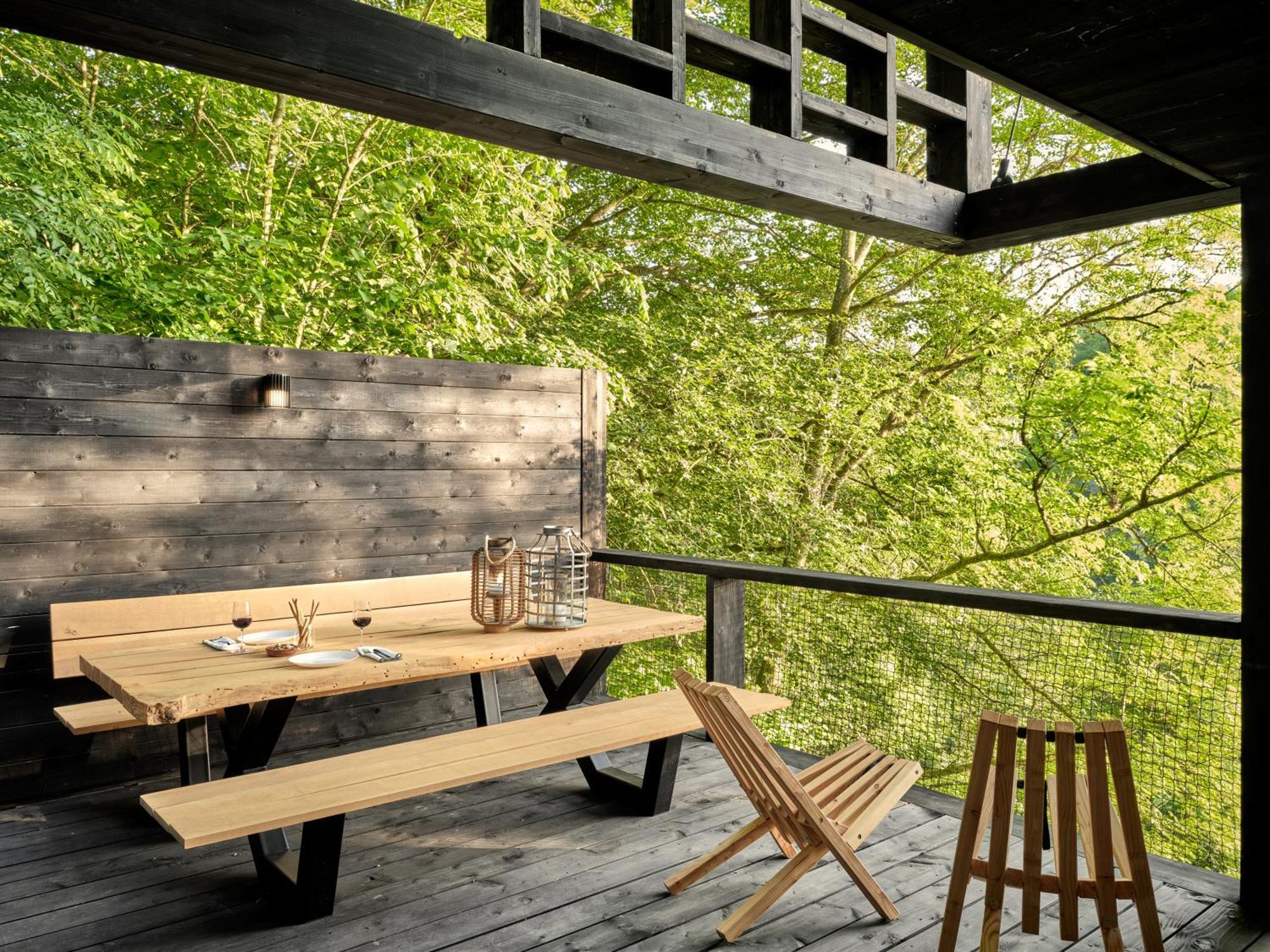 Hutstuf The Beaver & Private Outdoor Spa La-Roche-en-Ardenne Eksteriør bilde